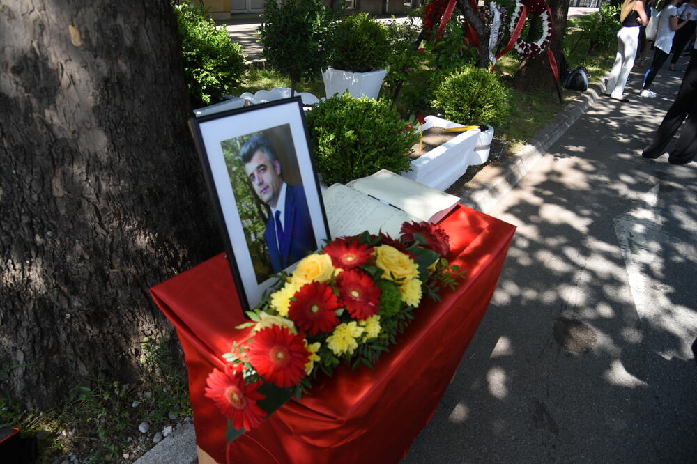 Sa mjesta ubistva Jovanovića, Foto: Savo Prelević