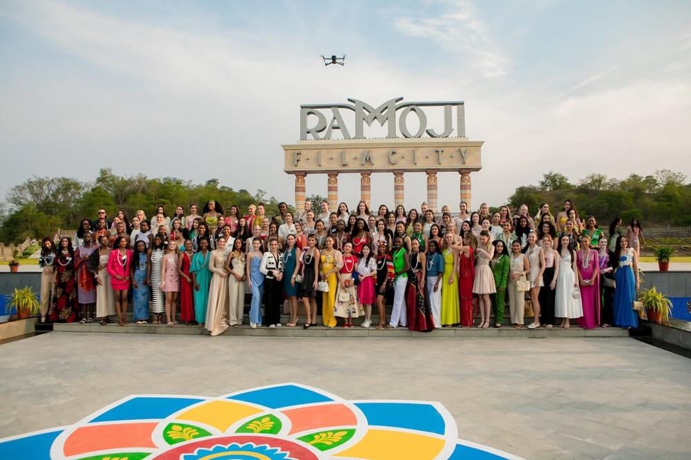 Andrea na prošlogodišnjem izboru za Miss World, Foto: Privatna arhiva