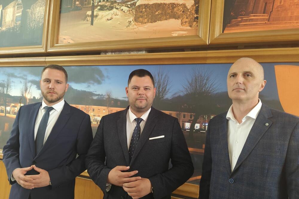 Vuković, Kovačević i Mrkić, Foto: Svetlana Mandić