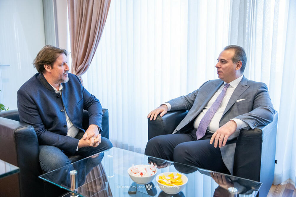 Vajc i Ivanović, Foto: Đorđe Cmiljanić/Vlada Crne Gore