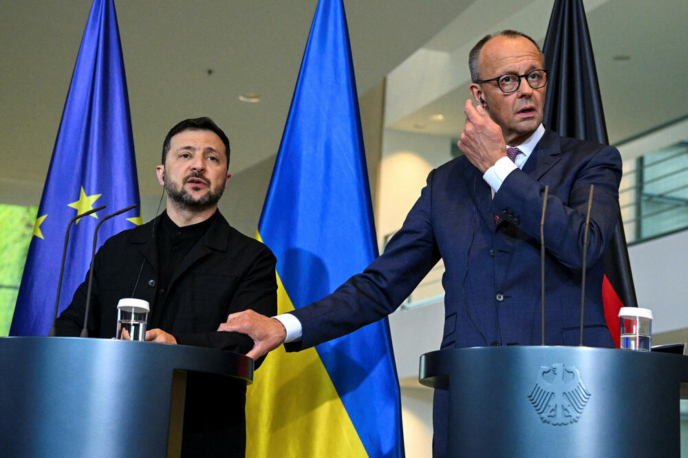 Zelenski i Merc, Foto: Reuters