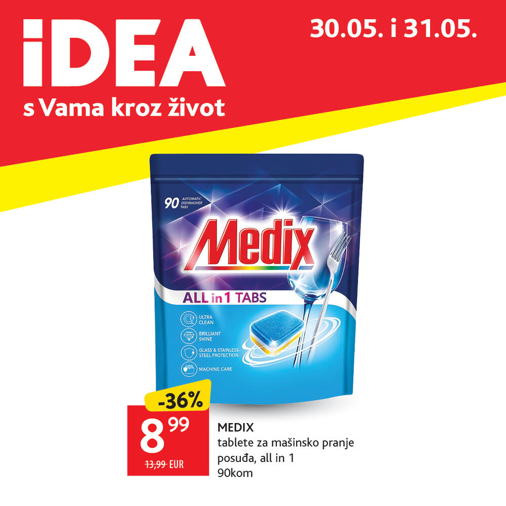 <p>U IDEA prodavnicama vas i ove nedjelje očekuje pažljivo osmišljena akcija koja donosi odlične popuste za pametnu kupovinu.</p>