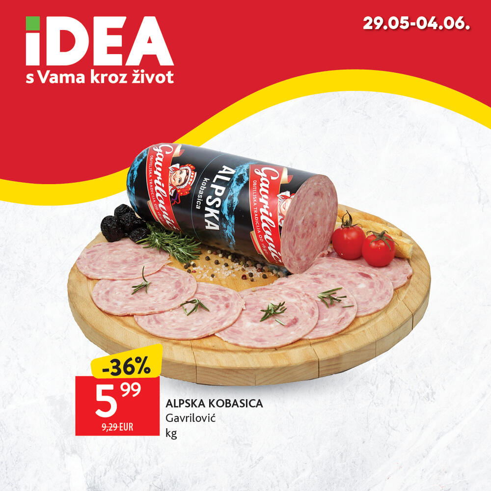 <p>U IDEA prodavnicama vas i ove nedjelje očekuje pažljivo osmišljena akcija koja donosi odlične popuste za pametnu kupovinu.</p>