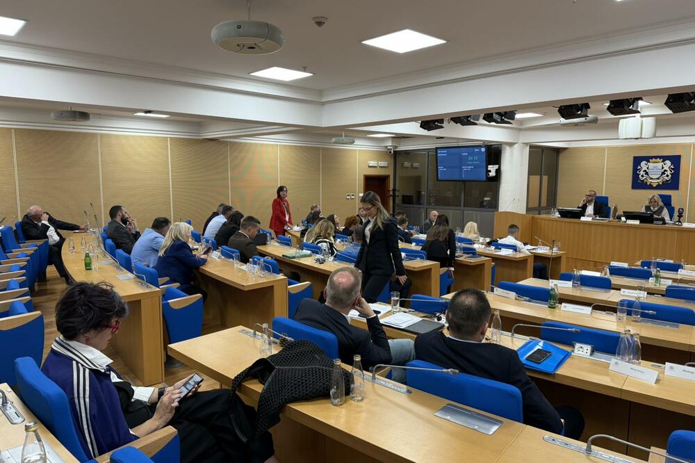 Sa sjednice, Foto: Nikola Saveljić