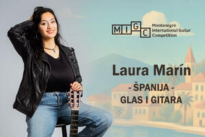 Glas i gitara Laure Marin