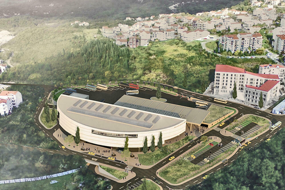 Projektovani izgled novog objekta: Autobuska u Igalu, Foto: Opština Herceg Novi