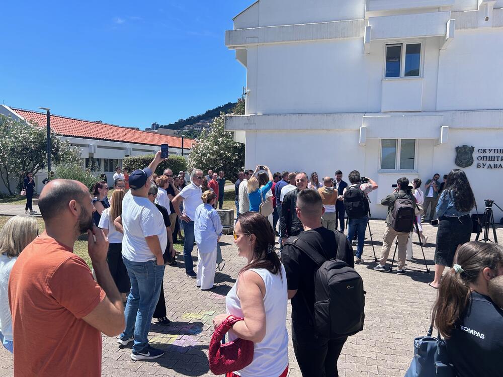 Budva protest