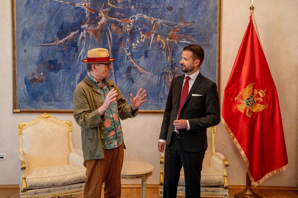 Robinson i Milatović, Foto: Twitter/Jakov Milatović