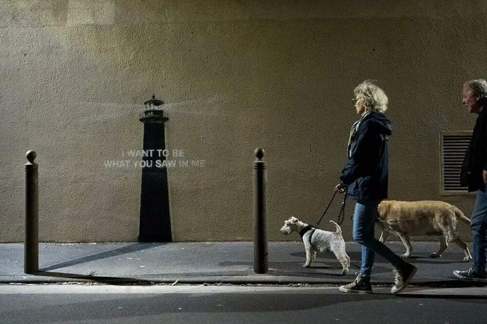 Benksijevo djelo u Marseju, Foto: Instagram/Banksy