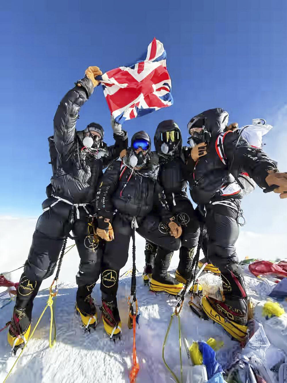 Britanski planinari na vrhu Everesta manje od nedjelju dana nakon što su napustili London
