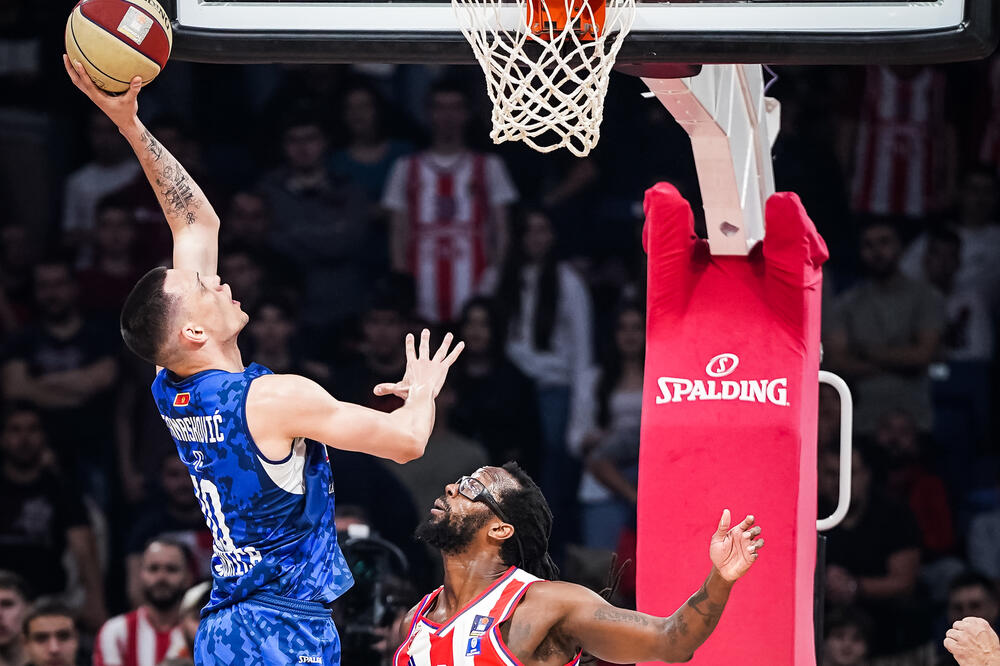 Nikola Tanasković je postigao 12 poena u Beogradskoj areni, Foto: ABA liga/Dragana Stjepanović