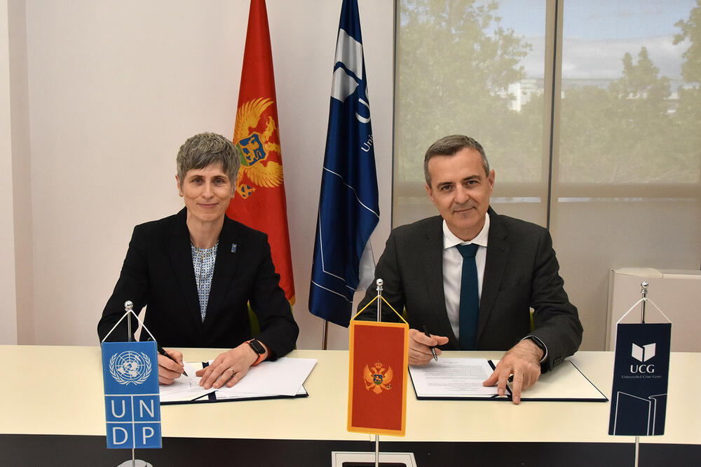 Paniklova i Božović, Foto: Univerzitet Crne Gore