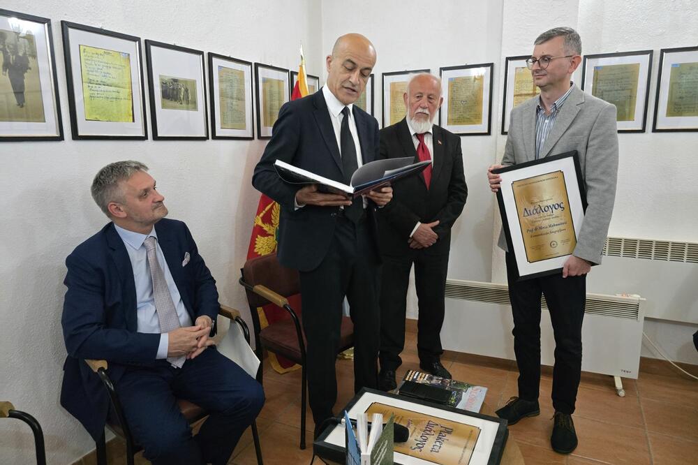 Detalj sa dodjele nagrade, Foto: Jadranka Ćetković