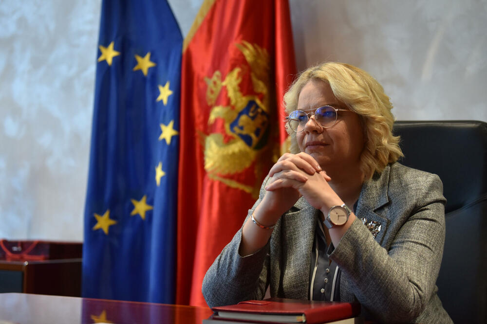 Ministarka saobraćaja Maja Vukićević, Foto: Boris Pejović