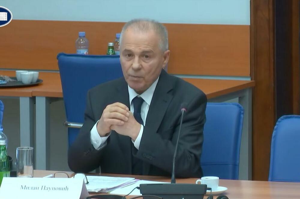 Milan Paunović, Foto: Screenshot/Skupština Crne Gore