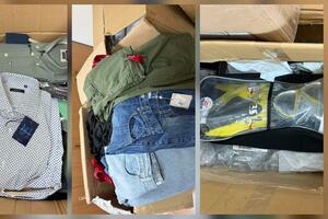 Uhapšene dvije osobe, pronađeni novac, tekstilna roba, droga