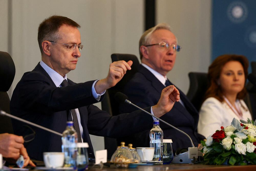 Rusku delegaciju je predvodio Vladimir Medinski