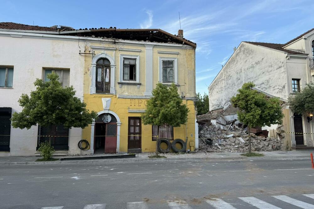 Jedna od starijih kuća u Podgorici koja je porušena, Foto: Nikola Saveljić