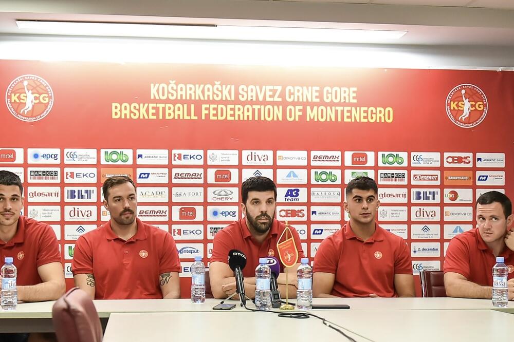 Vujadinović, Gavranić, Gojnić, Dragojević i Popović na današnjoj konferenciji, Foto: KSCG
