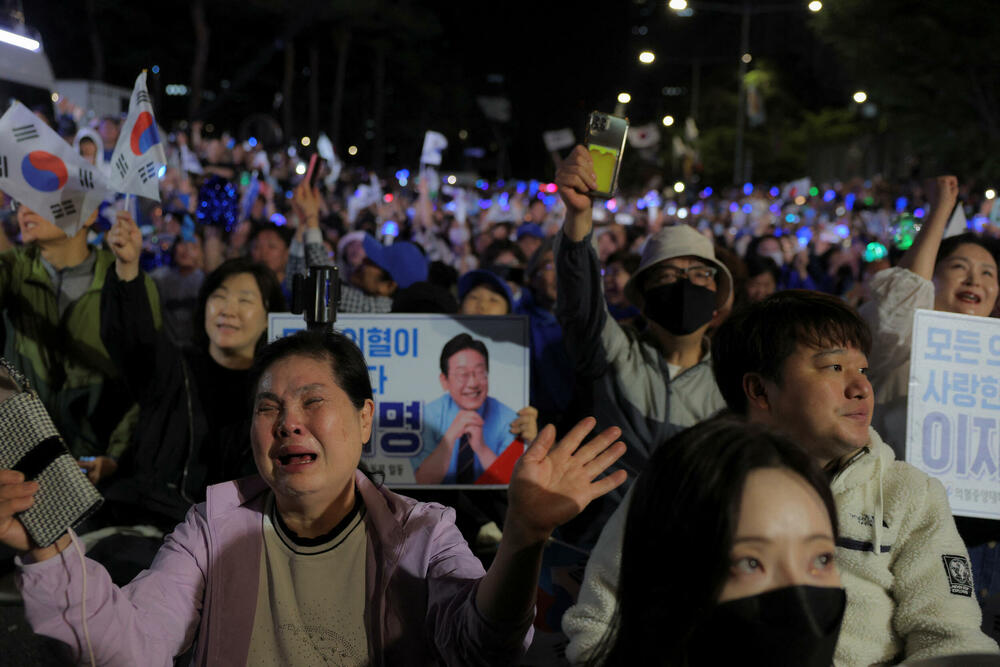 Pristalice Li Dže-mjunga 