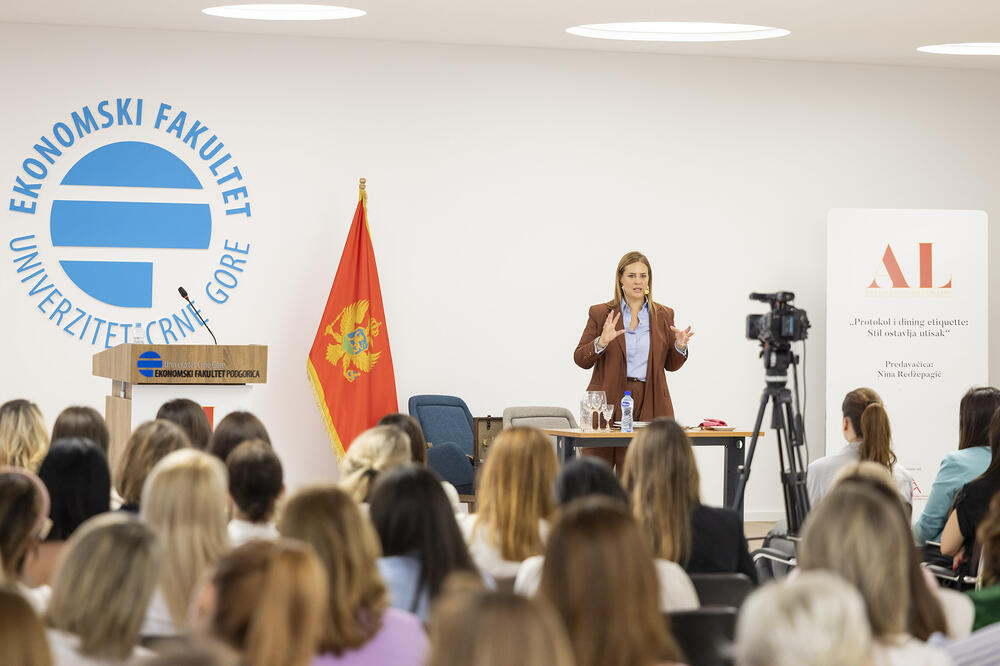 Redžepagić drži predavanje, Foto: ALCG