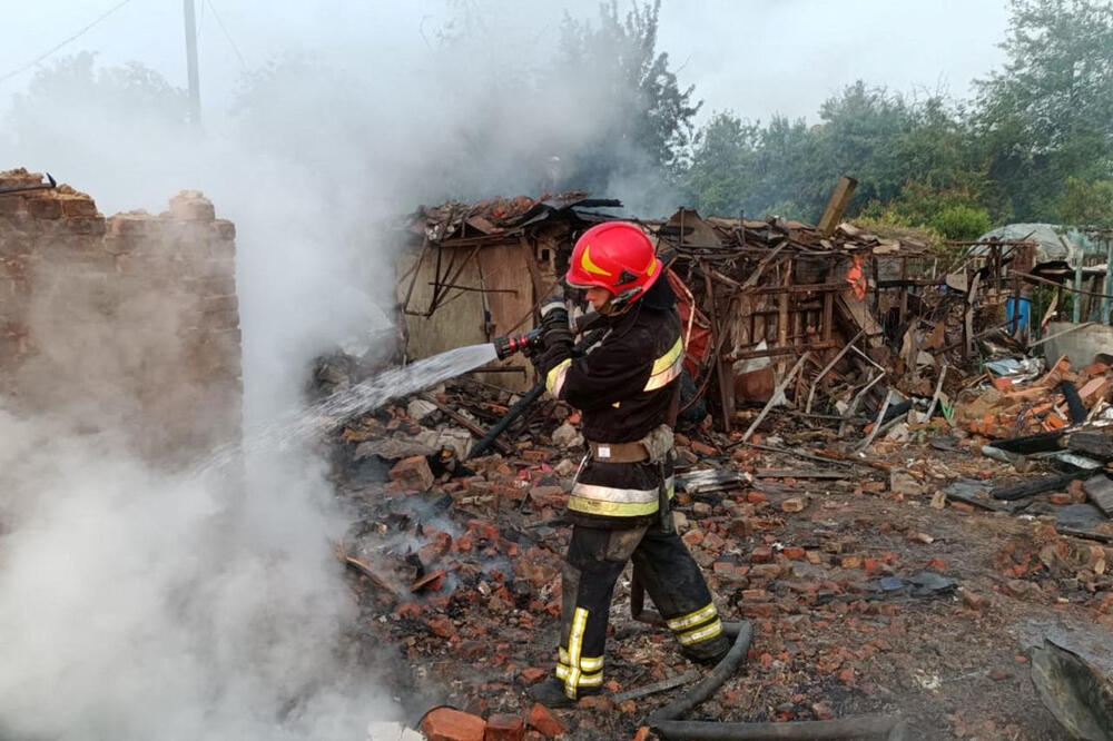 Detalj nakon napada na Priluki, Foto: Reuters