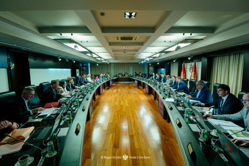 Sa sjednice Vlade, Foto: Vlada Crne Gore