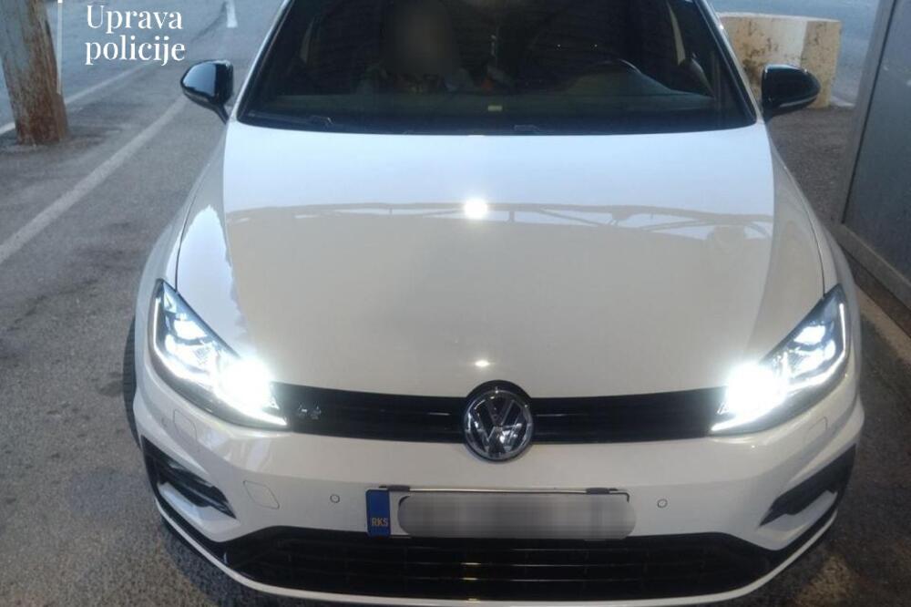 Zaplijenjeno vozilo, Foto: Uprava policije