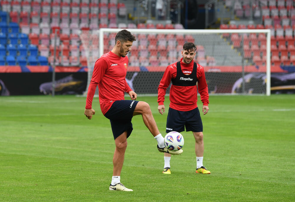 <p>Crna Gora sjutra protiv Češke (20.45) igra važan kvalifikacioni duel</p>