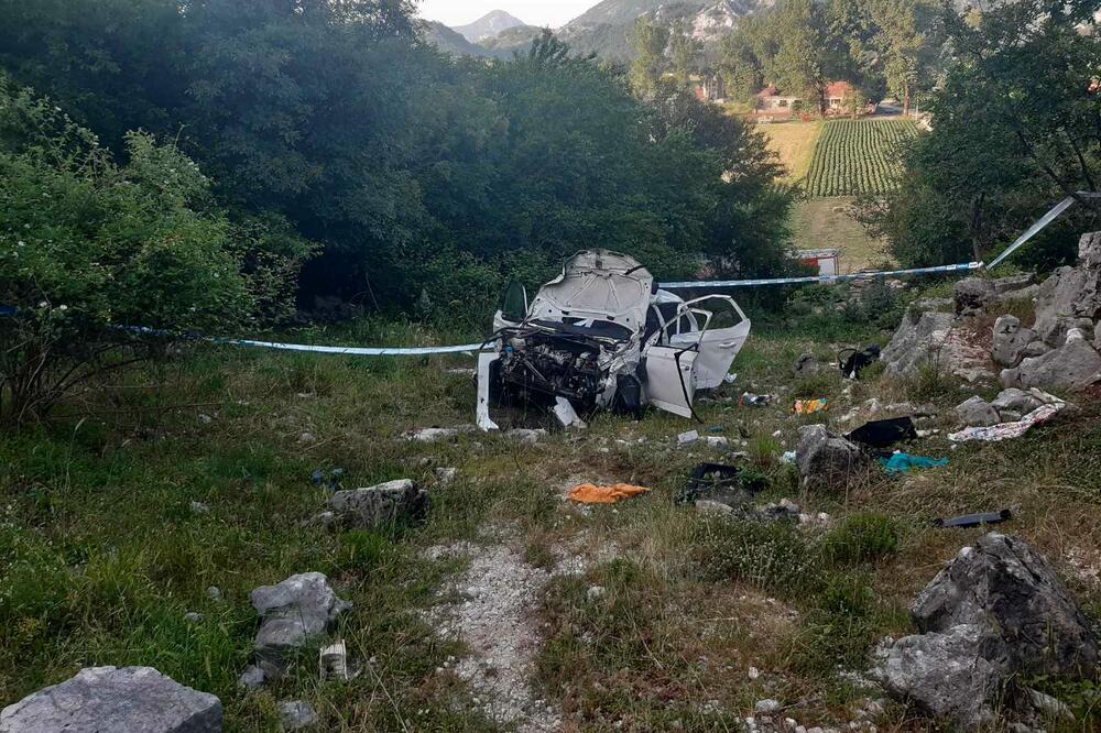 Sa mjesta nesreće, Foto: Služba zaštite i spasavanja Nikšić