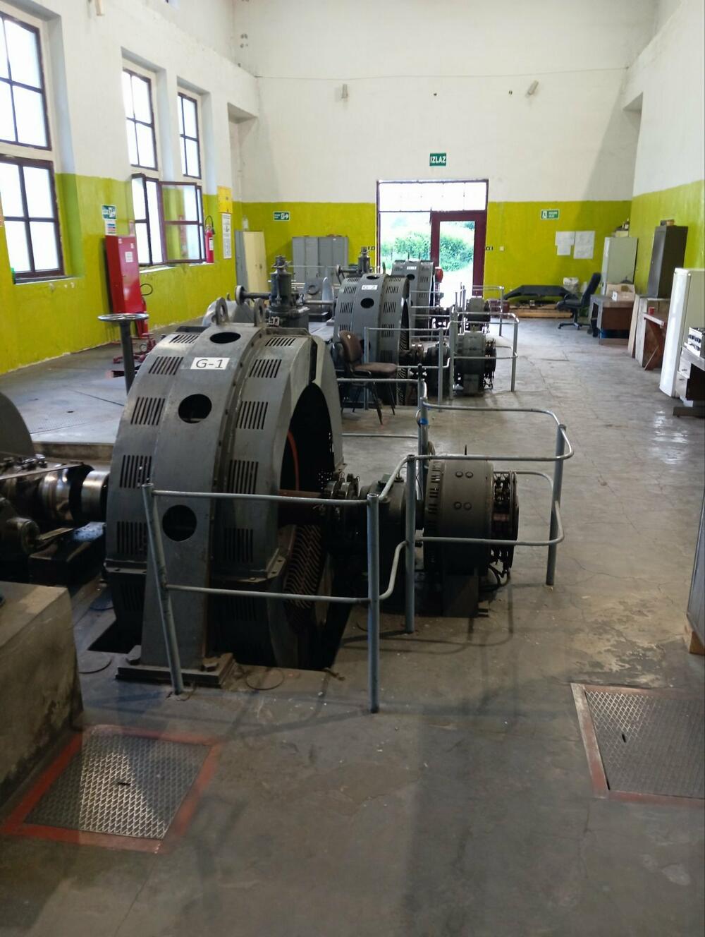 Unutrašnjost elektrane