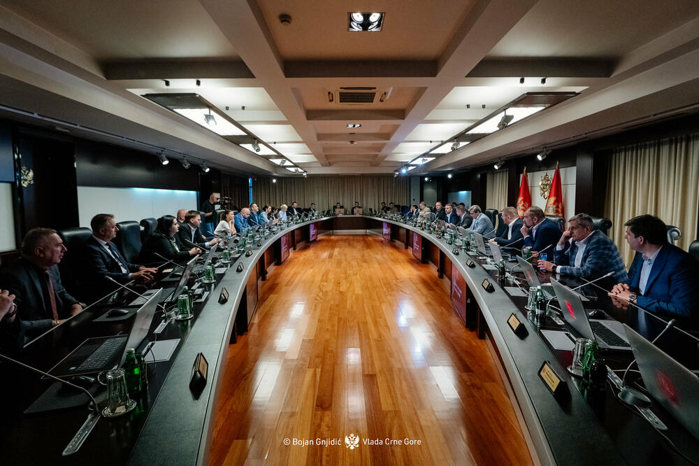 Sa jedne od sjednica Vlade, Foto: Bojan Gnjidić/Vlada Crne Gore