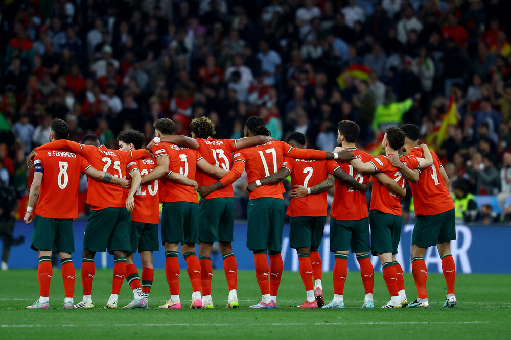 Fudbaleri Portugala, Foto: Reuters