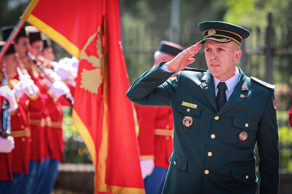 Vuksanović stupio na dužnost načelnika Generalštaba VCG, Foto: Ministarstvo odbrane Crne Gore