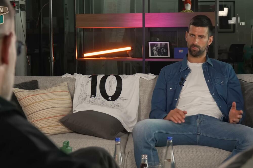 Đoković u razgovoru sa Bilićem, Foto: Printscreen YouTube/Ne(uspjeh) prvaka
