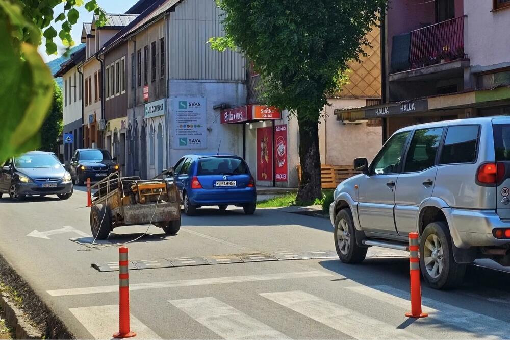 Usporivači brzine za bezbjedniji saobraćaj, Foto: Opština/Instagram