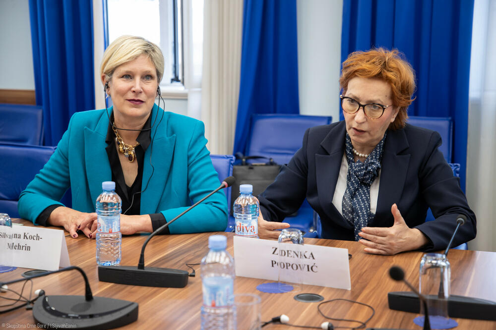 Koh Merin i Popović, Foto: Skupština Crne Gore