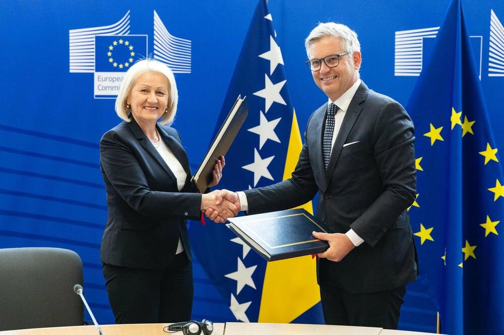 Borjana Krišto i Magnus Bruner, Foto: X