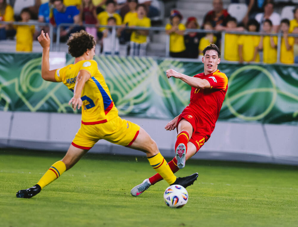 Trenutak za istoriju: Vlahović postiže prvi gol za Crnu Goru na velikim takmičenjima