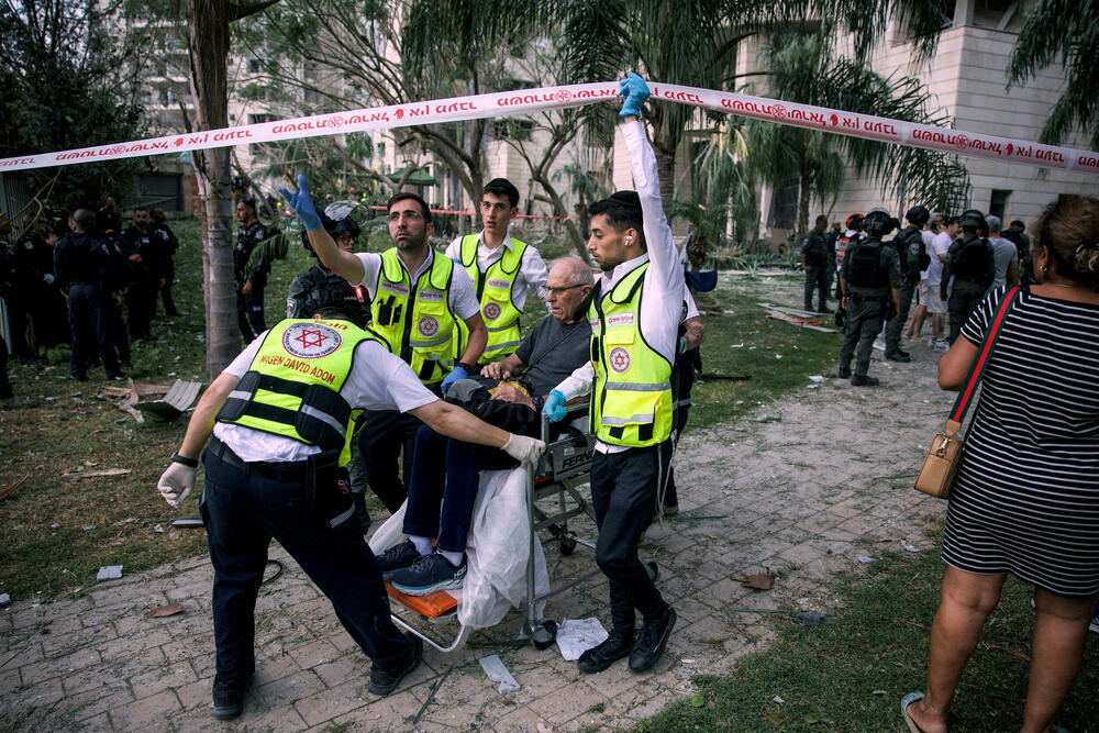 Akcija spasavanja u centralnom Izraelu
