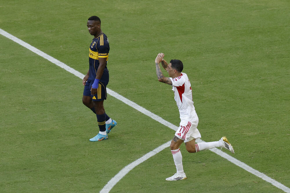 Di Marija nakon pogotka, Foto: Reuters