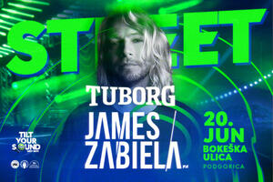 TUBORG STREET 2025: James Zabiela u Bokeškoj ulici 20. juna
