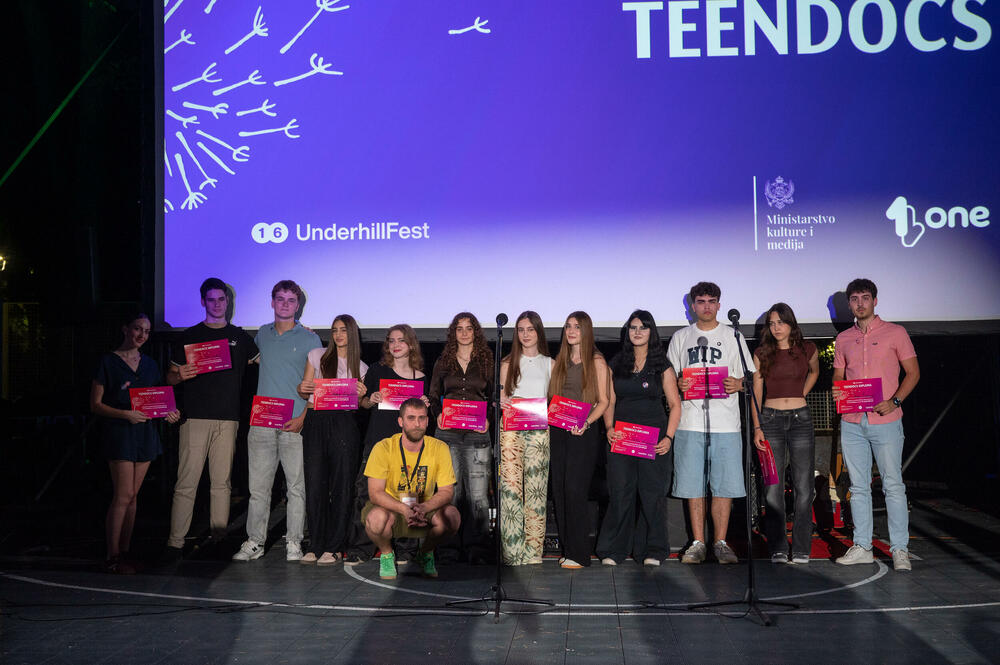 Polaznici 'Teen Docs' škole