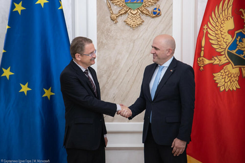 Felten i Nurković, Foto: Skupština Crne Gore