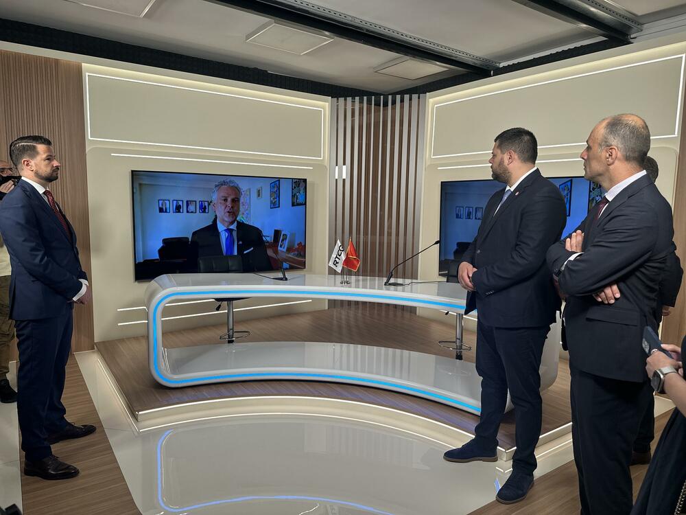 <p>Otvorene prostorije dopisništva Radio televizija Crne Gore (RTCG) u Nikšiću</p>