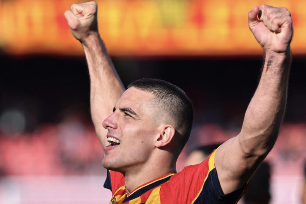 Krstović, Foto: U.S. Lecce/X