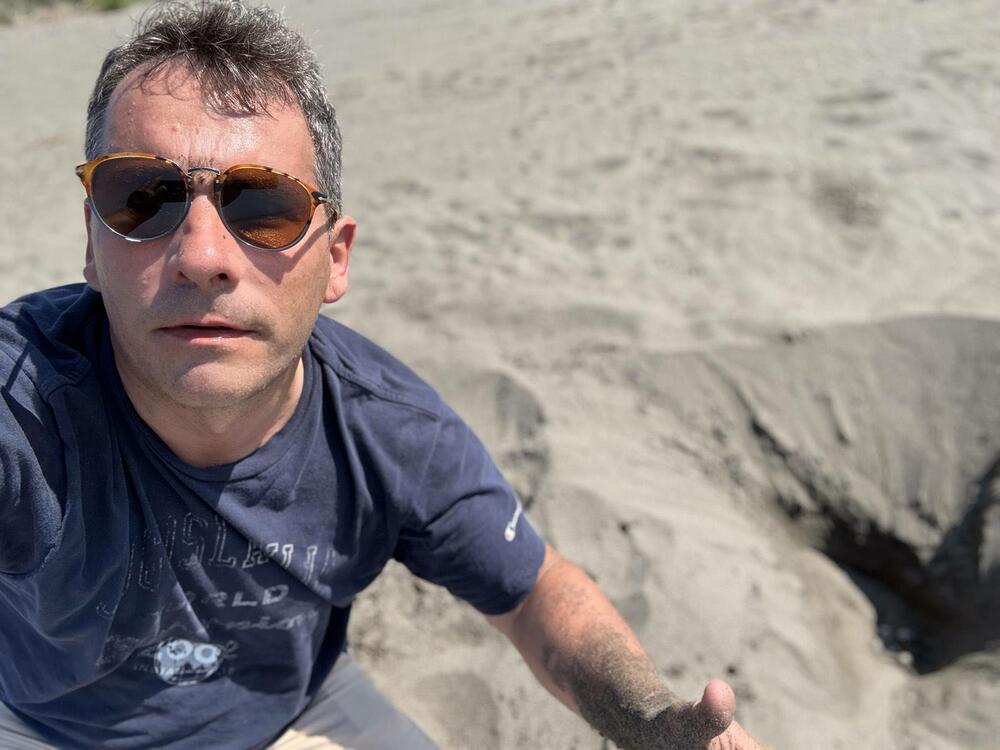 gnijezdo glavate morske kornjače