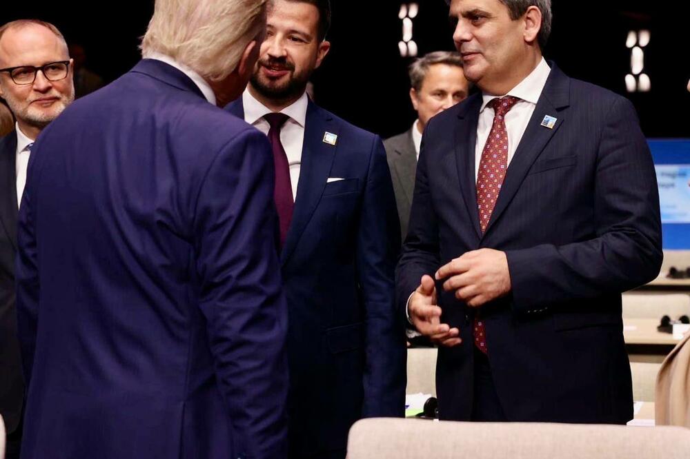 Milatović i Ibrahimović sa Trampom, Foto: Kancelarija za odnose s javnošću predsjednika Crne Gore