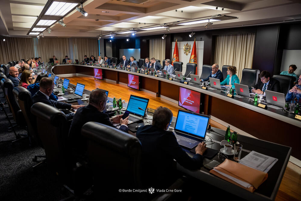 Sa današnje sjednice, Foto: Vlada Crne Gore
