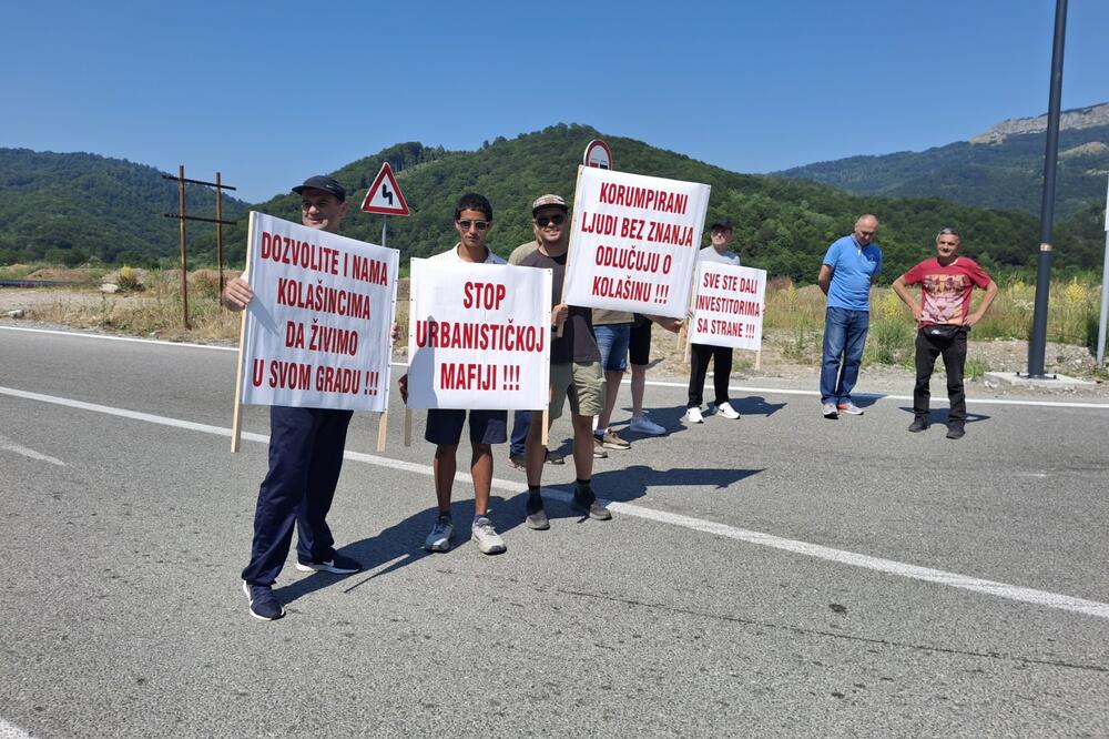 Sa protesta, Foto: Dragana Šćepanović